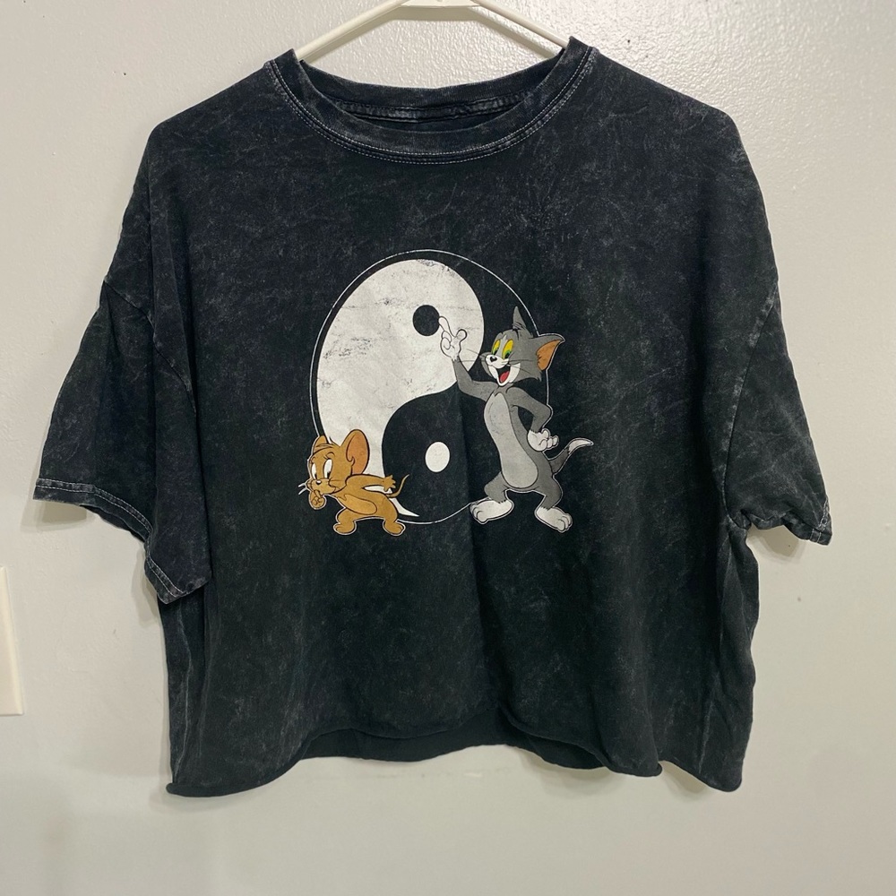 Oversized crop top